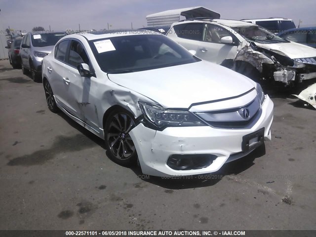 19UDE2F81GA000638 - 2016 ACURA ILX PREMIUM STYLE/TECH STYLE WHITE photo 1