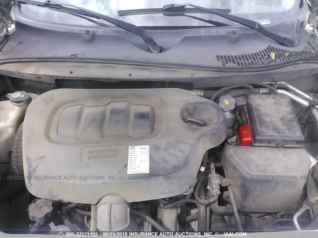 3GNDA13D77S535047 - 2007 CHEVROLET HHR LS SILVER photo 10
