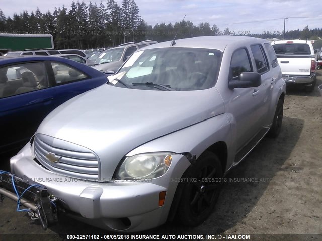 3GNDA13D77S535047 - 2007 CHEVROLET HHR LS SILVER photo 2