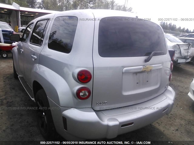 3GNDA13D77S535047 - 2007 CHEVROLET HHR LS SILVER photo 3