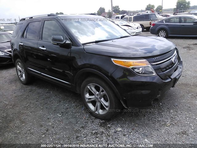 1FMHK8F82BGA03464 - 2011 FORD EXPLORER LIMITED 黑色 照片 1