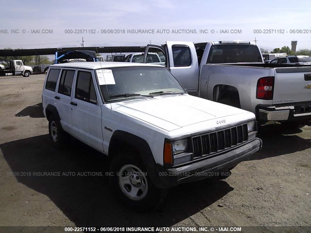 1J4FT28S7SL503281 - 1995 JEEP CHEROKEE SE WHITE photo 1