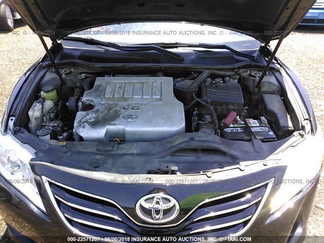 4T1BK3EK7BU625369 - 2011 TOYOTA CAMRY SE/LE/XLE 黑色 照片 10