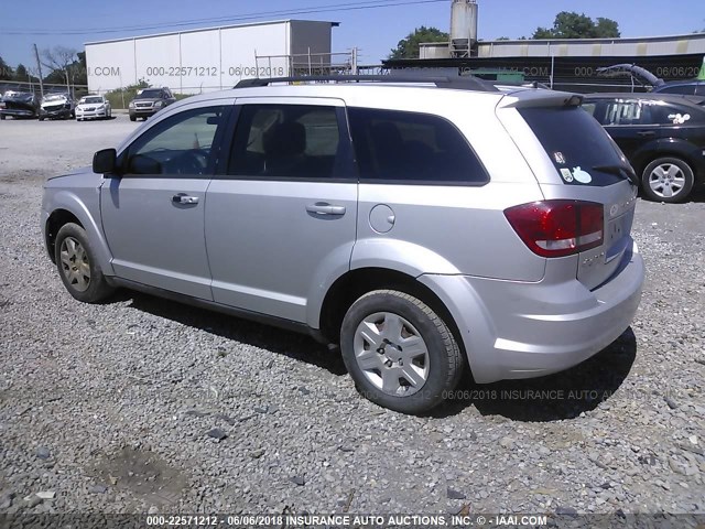 3D4PG4FB3BT562008 - 2011 DODGE JOURNEY EXPRESS SILVER photo 3