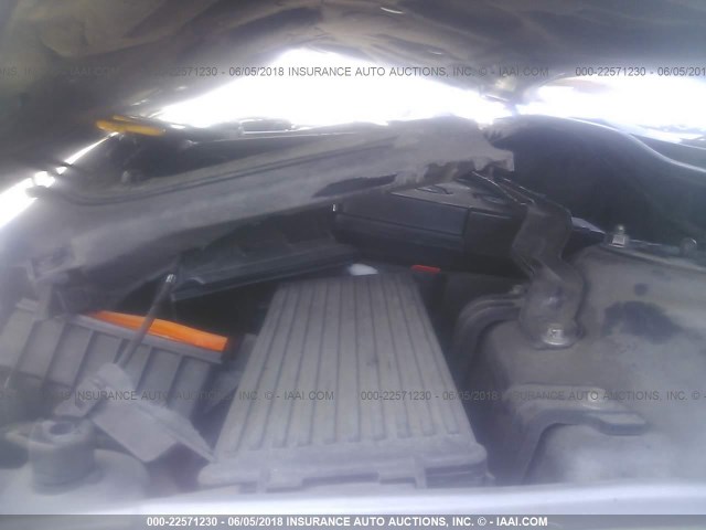 3FAHP06ZX7R102538 - 2007 FORD FUSION S GRAY photo 10