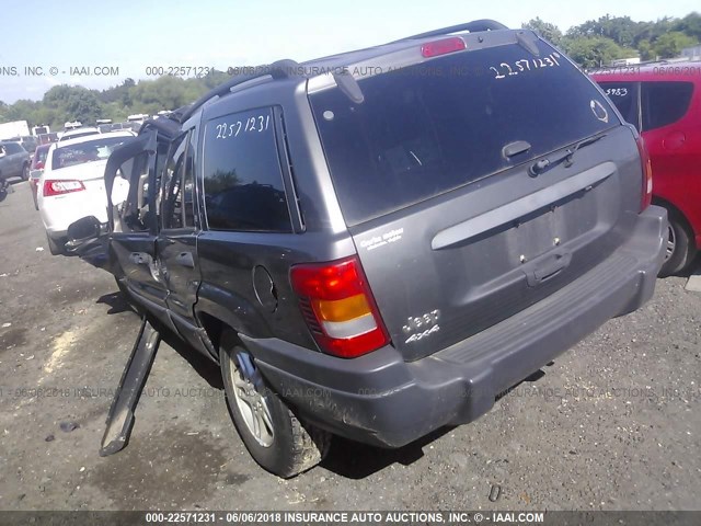 1J4GW48S04C301893 - 2004 JEEP GRAND CHEROKEE LAREDO/COLUMBIA/FREEDOM 灰色 照片 3