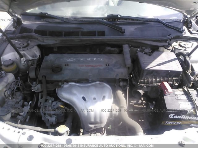 4T1BE46K49U837085 - 2009 TOYOTA CAMRY SE/LE/XLE 银色 照片 10