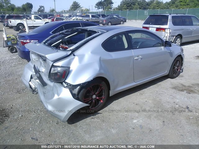 JTKDE177070200830 - 2007 TOYOTA SCION TC 银色 照片 4