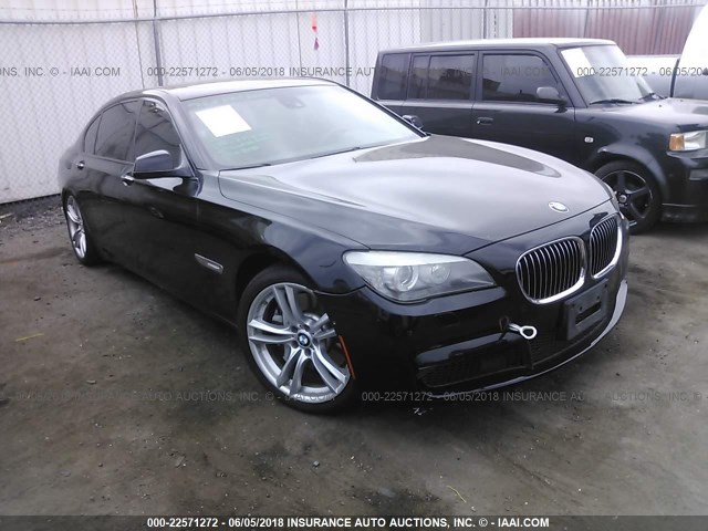 WBAKB8C59BC851768 - 2011 BMW 750 LI BLACK photo 1