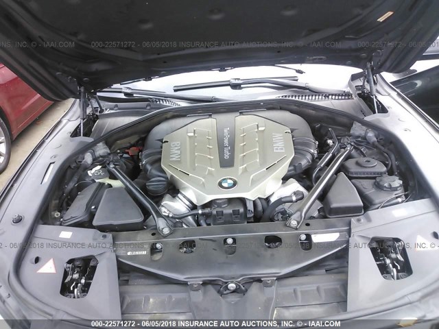 WBAKB8C59BC851768 - 2011 BMW 750 LI BLACK photo 10