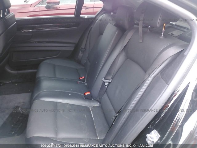 WBAKB8C59BC851768 - 2011 BMW 750 LI BLACK photo 8