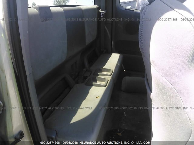 5TEUX42N26Z258039 - 2006 TOYOTA TACOMA ACCESS CAB Silber Foto 8
