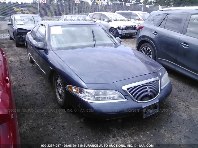 1LNLM91V9VY688293 - 1997 LINCOLN MARK VIII BLUE photo 1