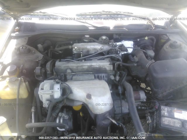 4T1BG22K5VU030041 - 1997 TOYOTA CAMRY CE/LE/XLE GOLD photo 10
