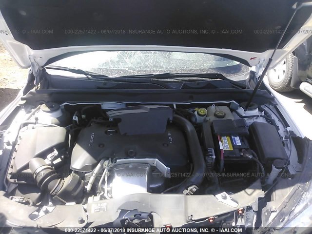 1G11G5SX9FF205712 - 2015 CHEVROLET MALIBU LTZ 白色 照片 10