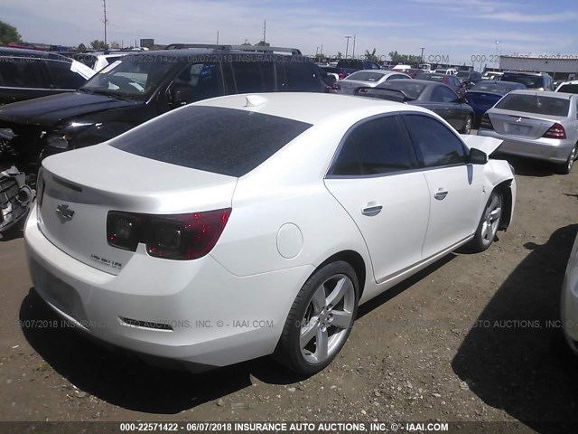 1G11G5SX9FF205712 - 2015 CHEVROLET MALIBU LTZ 白色 照片 4