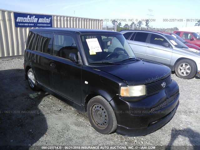 JTLKT324364060023 - 2006 TOYOTA SCION XB შავი ფოტო 1