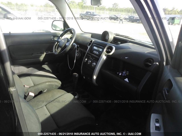 JTLKT324364060023 - 2006 TOYOTA SCION XB შავი ფოტო 5