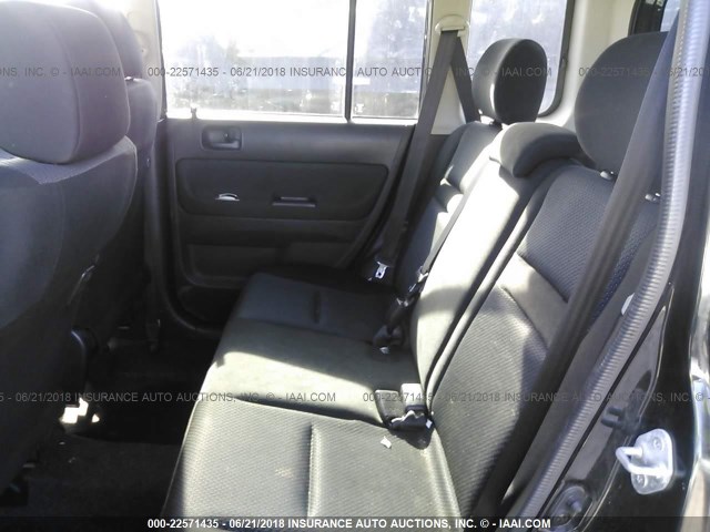 JTLKT324364060023 - 2006 TOYOTA SCION XB შავი ფოტო 8