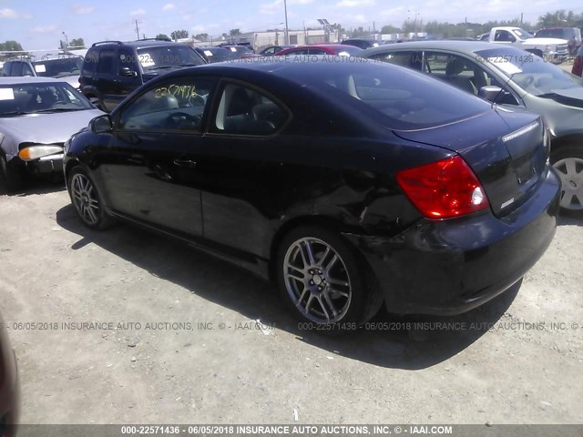 JTKDE177070169563 - 2007 TOYOTA SCION TC 黑色 照片 3