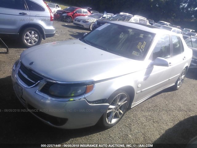 YS3ED49GX73502212 - 2007 SAAB 9-5 2.3T SILVER photo 2