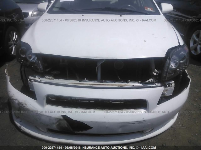 JTKDE177950060001 - 2005 TOYOTA SCION TC 白色 照片 6