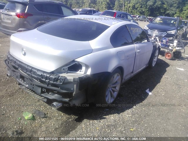 WBAEH73425B191872 - 2005 BMW 645 CI AUTOMATIC Boz foto 4