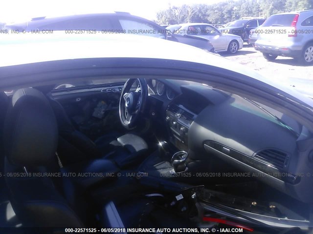 WBAEH73425B191872 - 2005 BMW 645 CI AUTOMATIC Boz foto 5