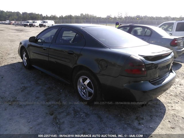 2G2WS522041228823 - 2004 PONTIAC GRAND PRIX GT2 მწვანე ფოტო 3