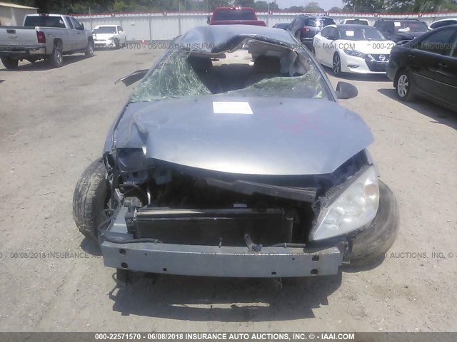 1G2ZF58B574188272 - 2007 PONTIAC G6 VALUE LEADER/BASE Navy photo 6