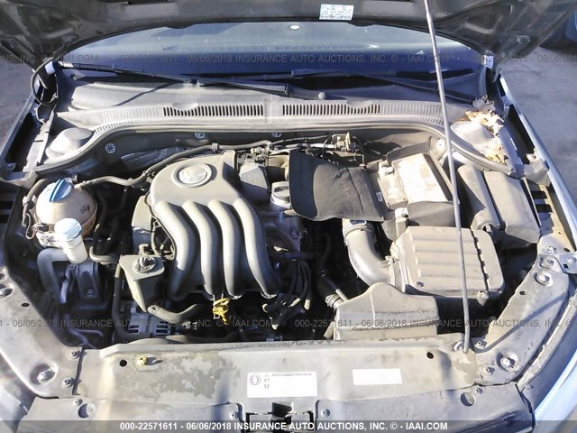 3VW2K7AJ2FM230905 - 2015 VOLKSWAGEN JETTA S 灰色 照片 10