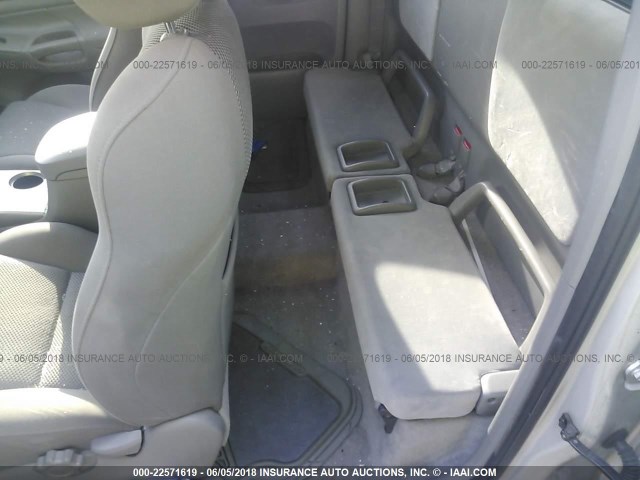 5TETU62N66Z243074 - 2006 TOYOTA TACOMA PRERUNNER ACCESS CAB SILVER photo 8
