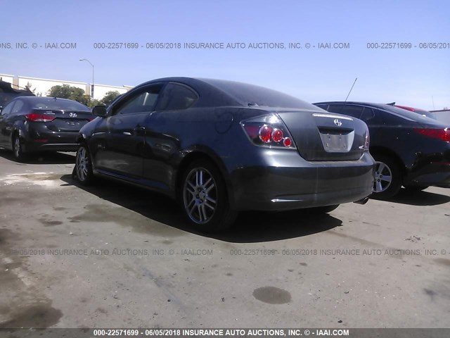 JTKDE167680227548 - 2008 TOYOTA SCION TC GRAY photo 3