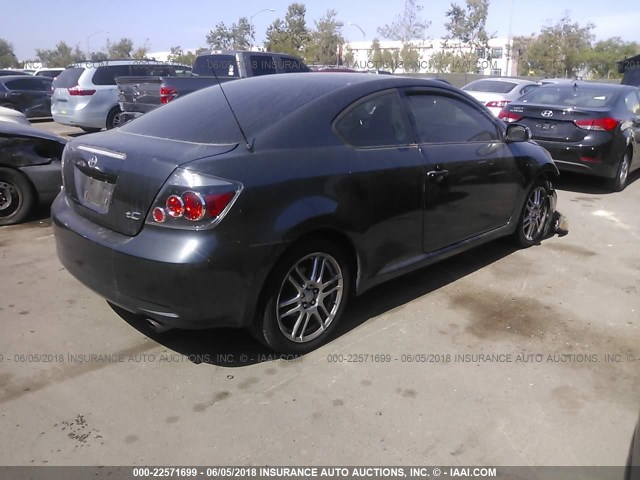 JTKDE167680227548 - 2008 TOYOTA SCION TC 灰色 照片 4