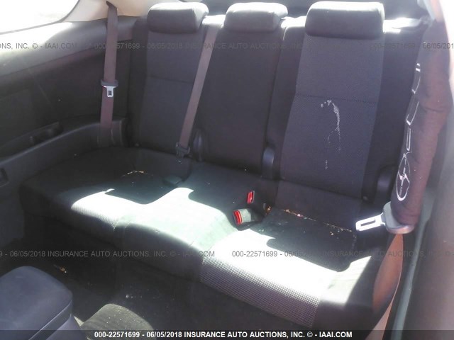 JTKDE167680227548 - 2008 TOYOTA SCION TC 灰色 照片 8