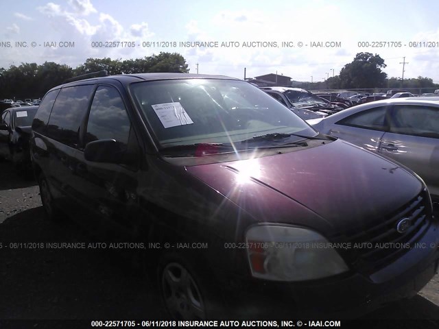 2FMZA51696BA44702 - 2006 FORD FREESTAR SE MAROON photo 1