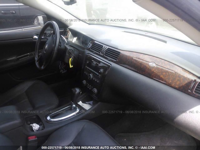 2G1WC5E3XE1100029 - 2014 CHEVROLET IMPALA LIMITED LTZ BLACK photo 5