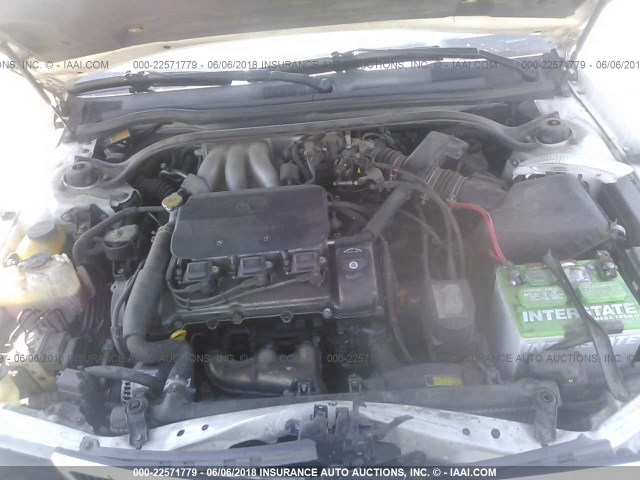 2T1FF28P81C538751 - 2001 TOYOTA CAMRY SOLARA SE/SLE 白色 照片 10