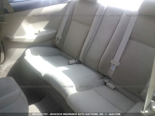 4T1CE30P67U760848 - 2007 TOYOTA CAMRY SOLARA SE/SLE წითელი ფოტო 8