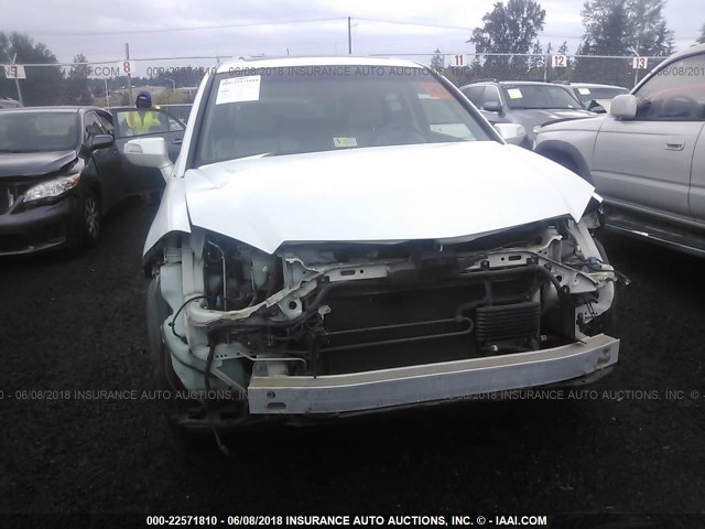 5J8TB1H23CA000528 - 2012 ACURA RDX WHITE photo 6