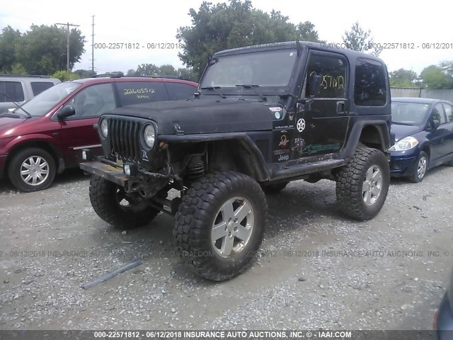 1J4FY49S6VP458231 - 1997 JEEP WRANGLER / TJ SAHARA GREEN photo 2