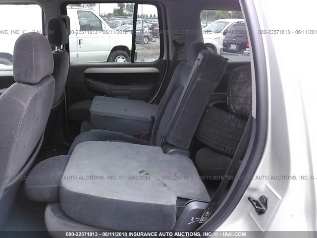 1FMDU73K73UB03047 - 2003 FORD EXPLORER XLT/XLT SPORT/NBX 银色 照片 8