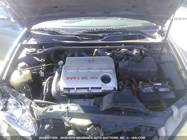 4T1BF30K74U571862 - 2004 TOYOTA CAMRY LE/XLE/SE ღია ლურჯი ფოტო 10