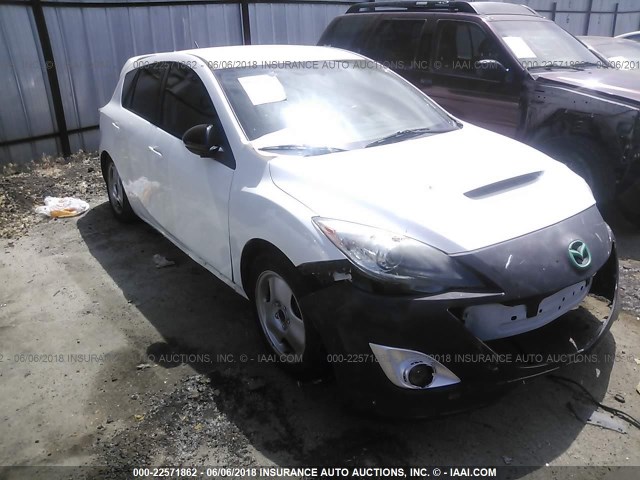 JM1BL1L3XD1778933 - 2013 MAZDA SPEED 3 WHITE photo 1