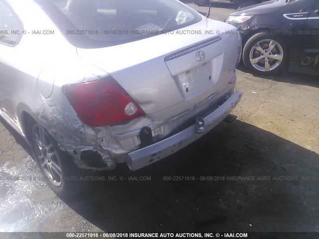 JTKDE167790293477 - 2009 TOYOTA SCION TC 银色 照片 6