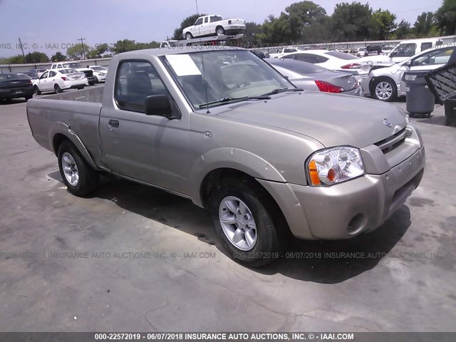 1N6DD21S91C301199 - 2001 NISSAN FRONTIER XE TAN photo 1