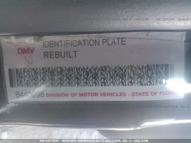 1G2ZF57B084261910 - 2008 PONTIAC G6 VALUE LEADER/BASE BLACK photo 9