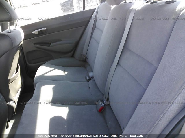 1HGFA16556L052412 - 2006 HONDA CIVIC LX SILVER photo 7