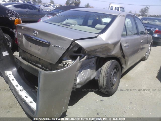 4T1BE32K94U863982 - 2004 TOYOTA CAMRY LE/XLE/SE 米色 照片 4