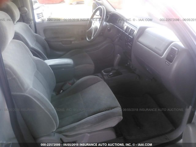 5TEGN92N54Z377796 - 2004 TOYOTA TACOMA DOUBLE CAB PRERUNNER SILVER photo 5